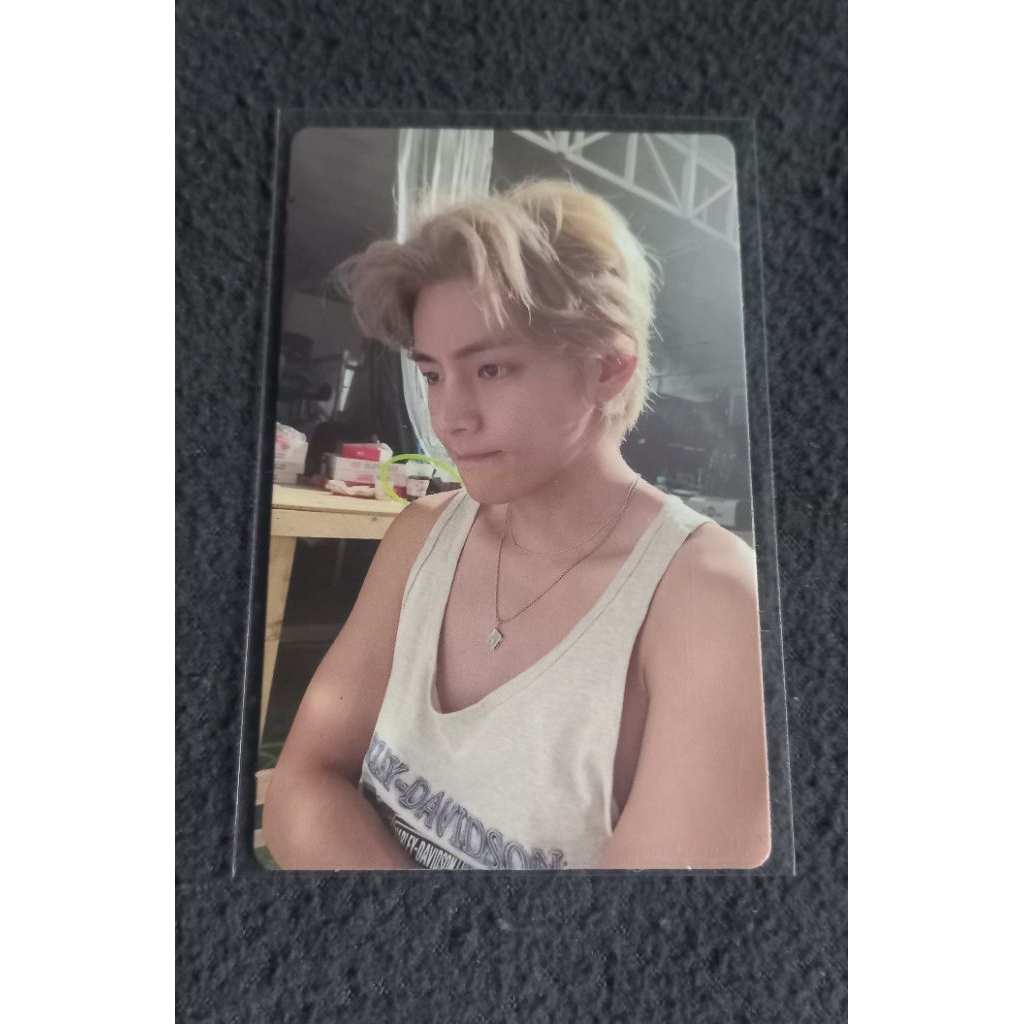 Photocard BTS V Taehyung LD Layover Official