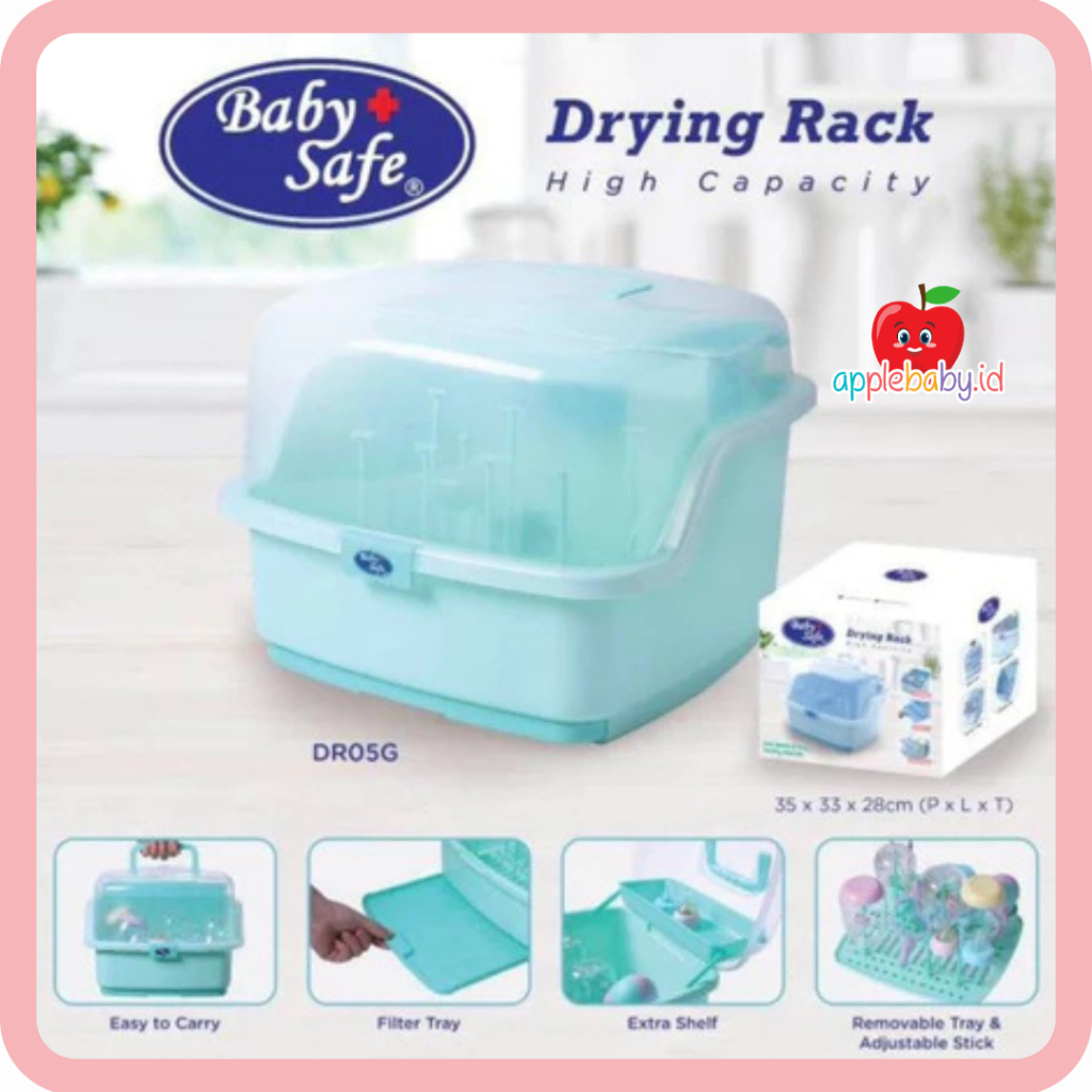 Baby Safe DR05 Drying Rack High Capacity - Baby Safe Drying Rack DR006