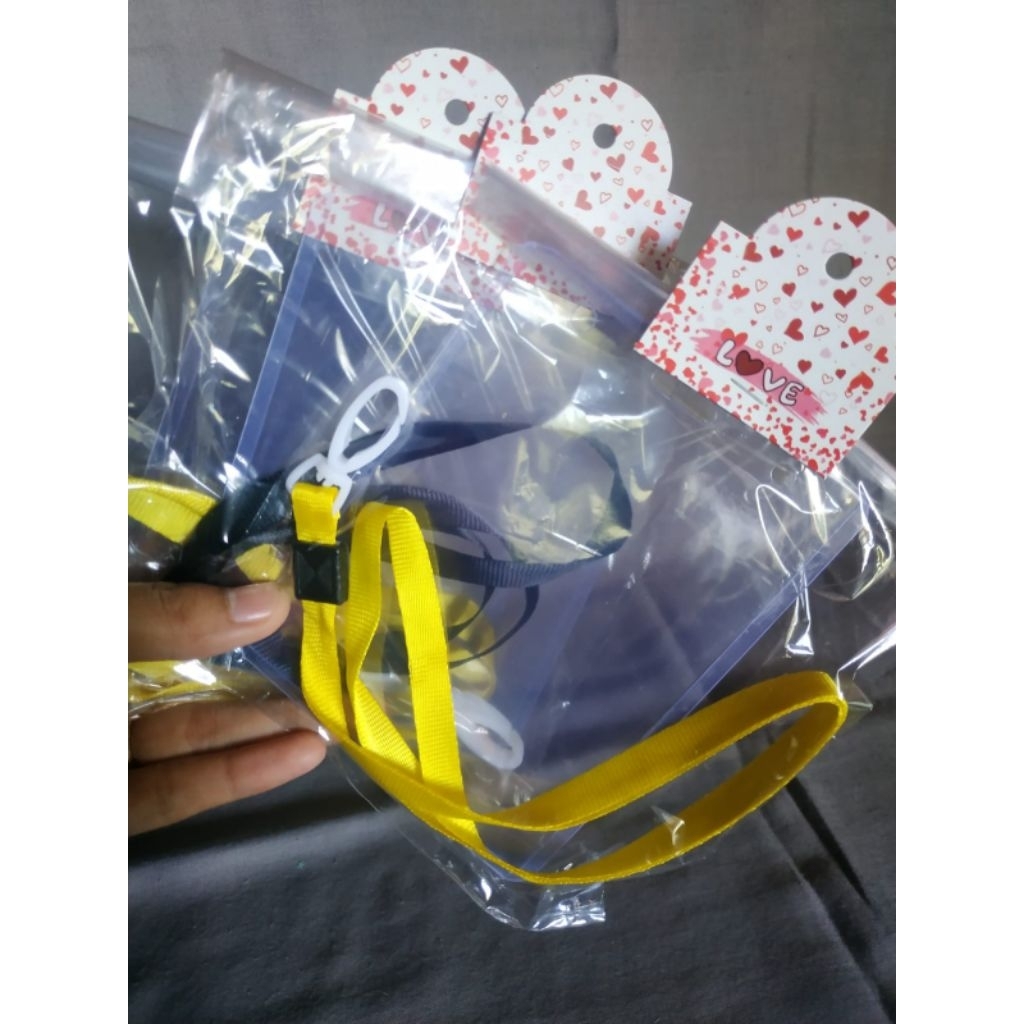 1 set mika id card_mika kalung kartu ujian_peserta even_kalung panitia