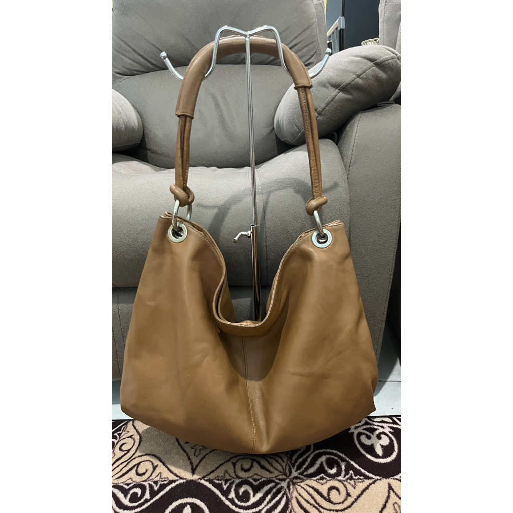tas hobo kulit asli preloved