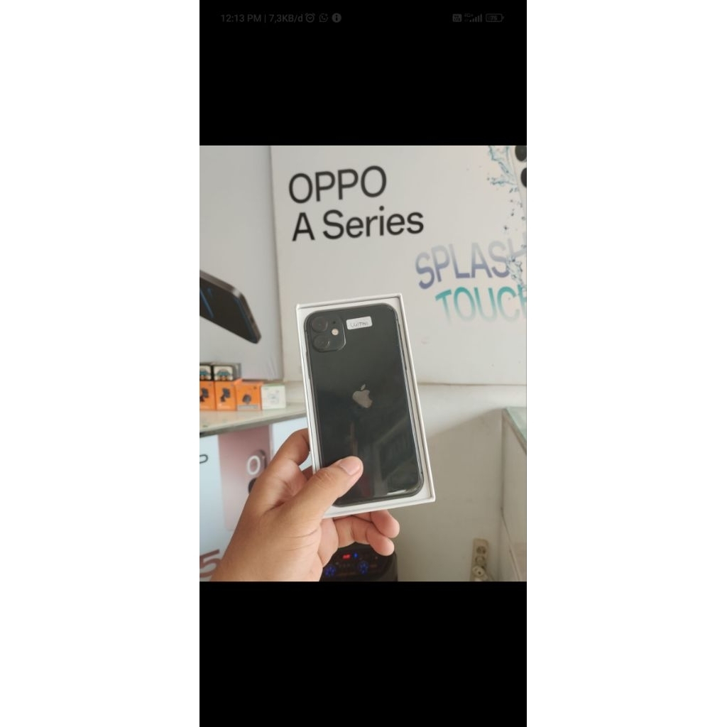 Dus Box Iphone 11 Slim - Warna Putih, Fullset
