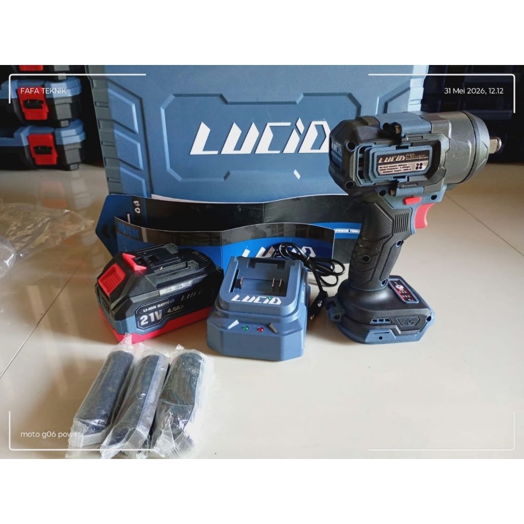 IMPACT WRENCH LUCID LH-500 GEN 2 FULLSET 1 BATREI