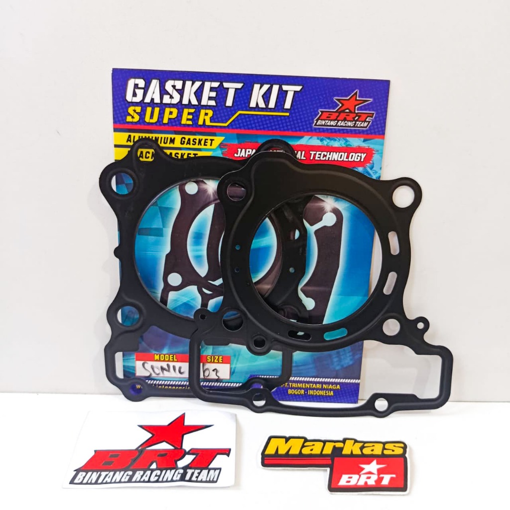 GASKET PAKING BLOK & HEAD BRT SONIC NEW CBR 150 Facelift CB150R LED GTR 63