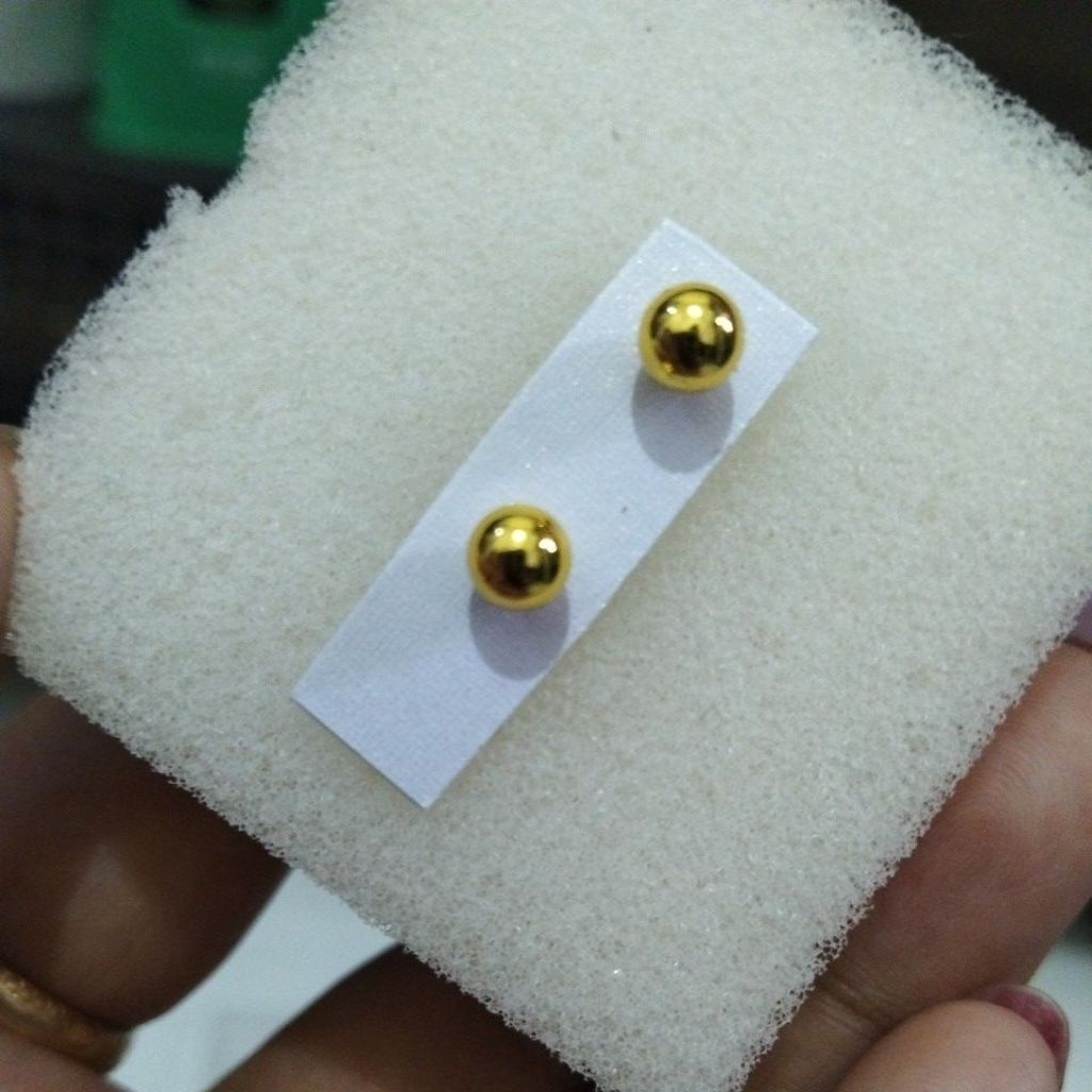 anting giwang titanium wanita elegan