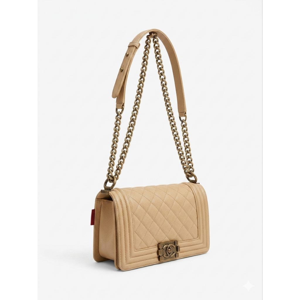 Tas Chanel bekas/second/pl/preloved handbag Chanel boy