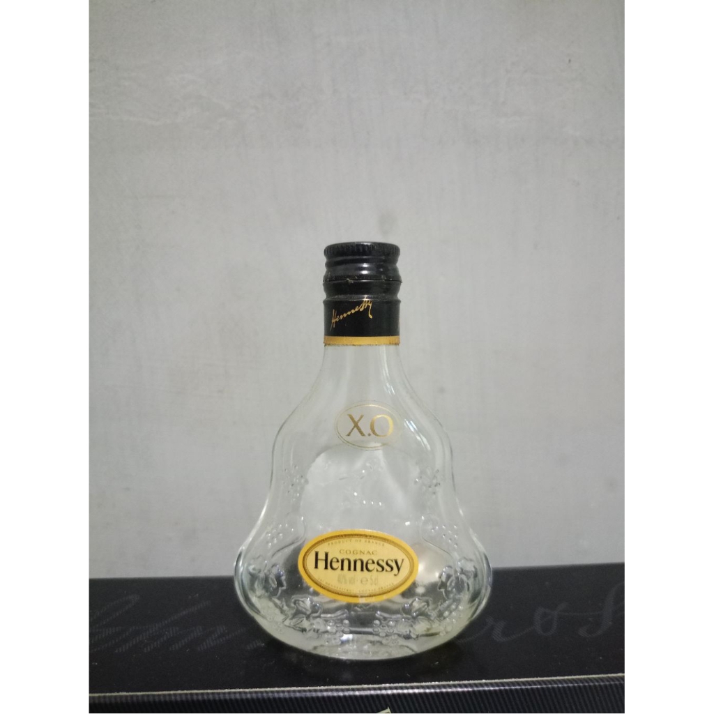 botol bekas Hennesy xo mini