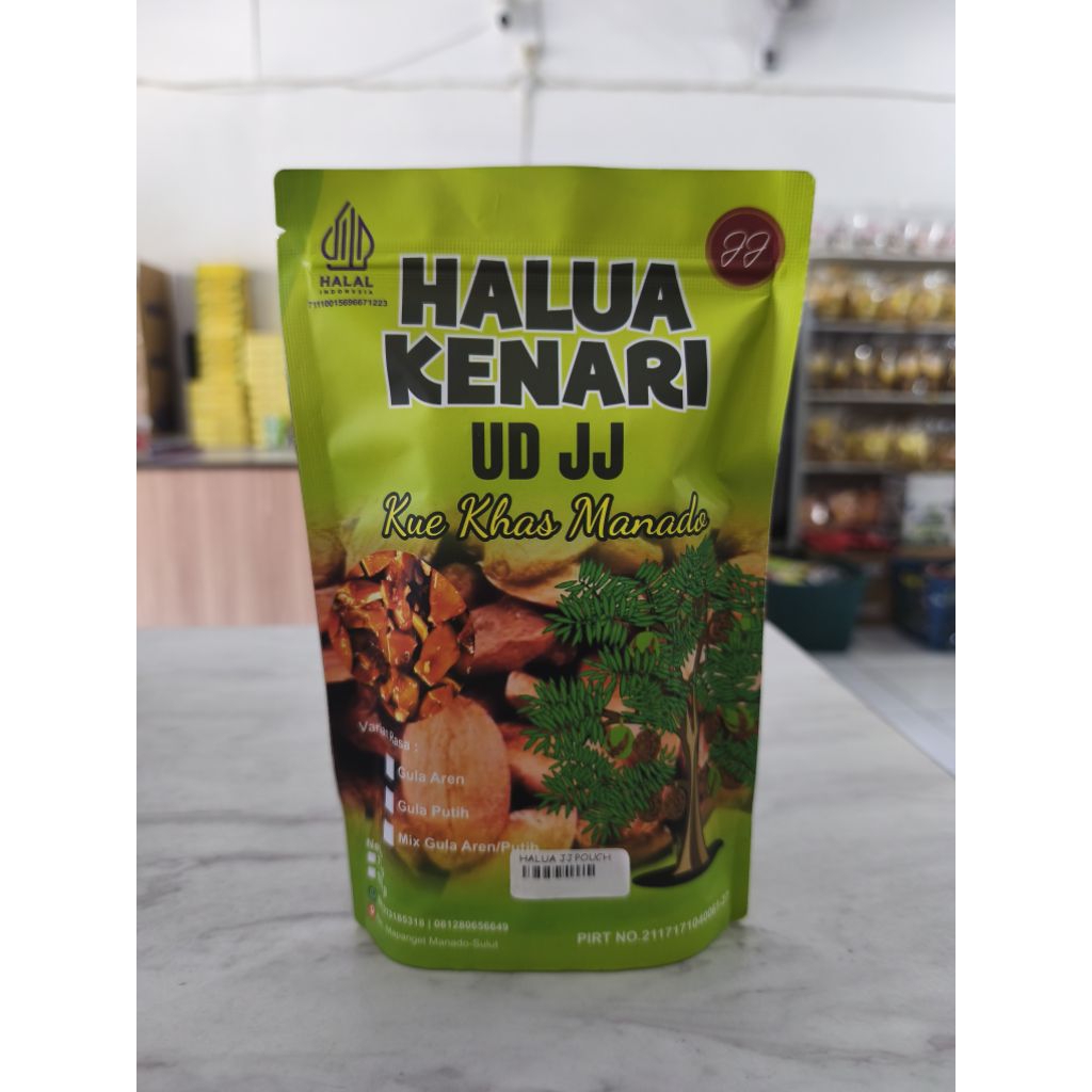 Halua Kacang Kenari Caramel khas Manado