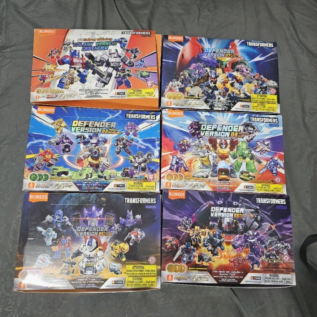ofc basic secret blokees galaxy defender 1 2 3 4 5 6 7 gdv mini figure transformers leo convoy optim