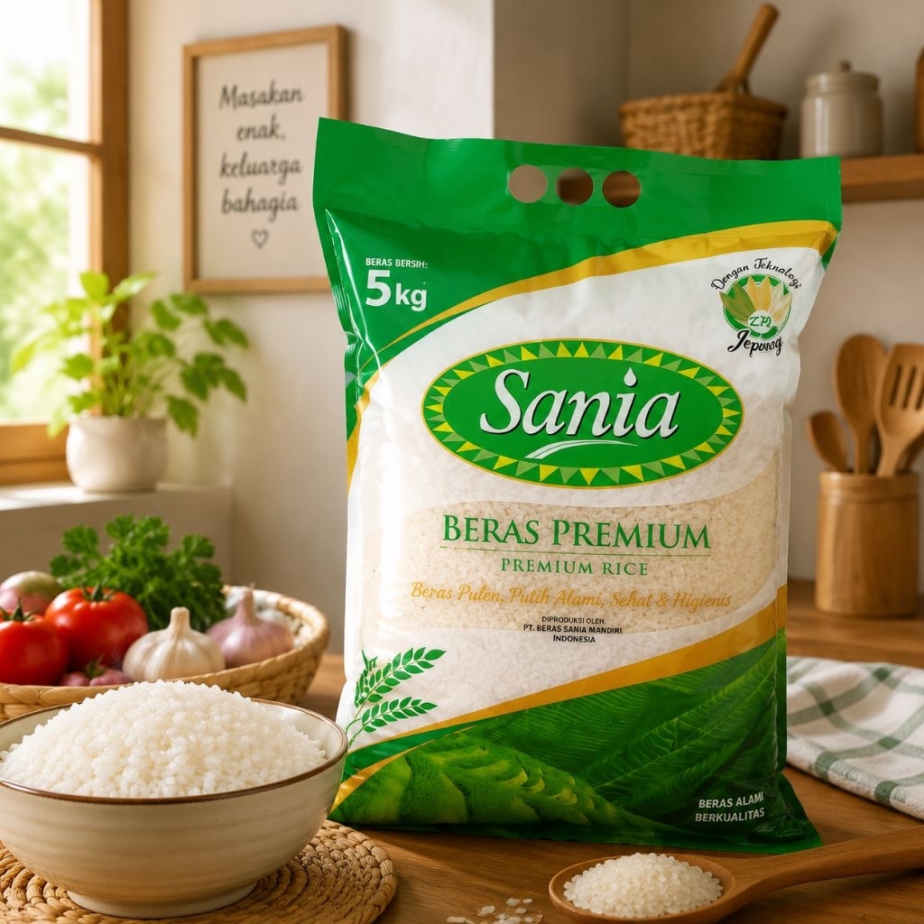 beras sania premium 5 kg / beras 5kg sania