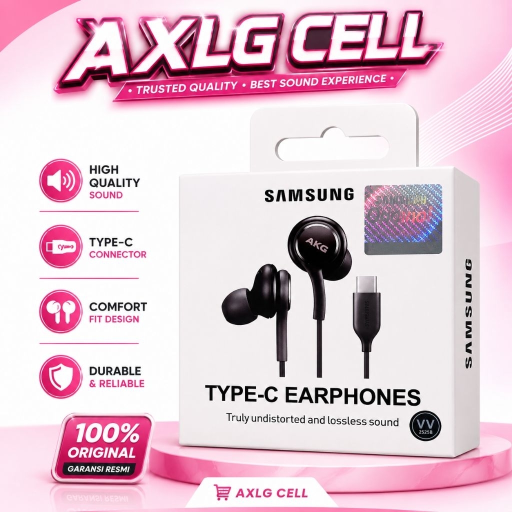 Headset/Earphone Samsung Type-C AKG Original