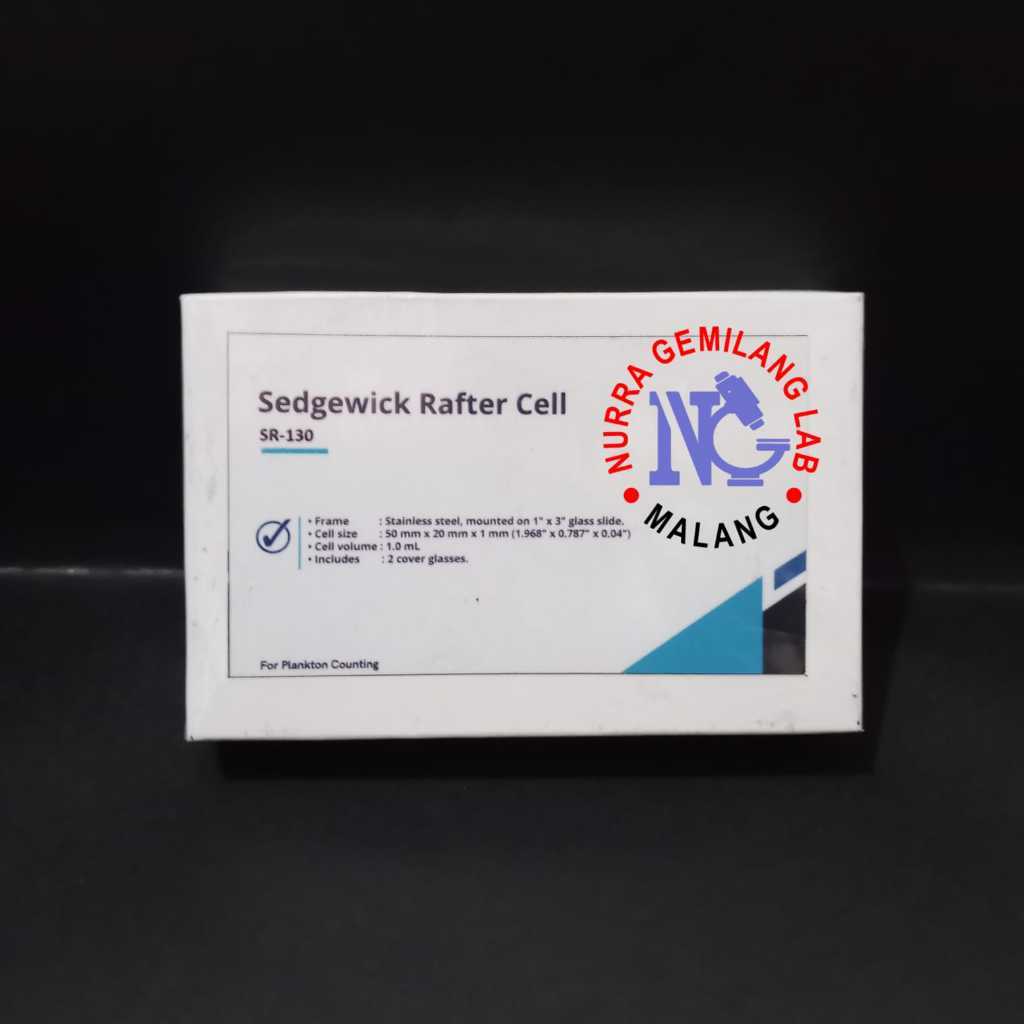 Sedgewick Rafter Counting Chamber atau Alat Kepadatan Plankton Model SR-02