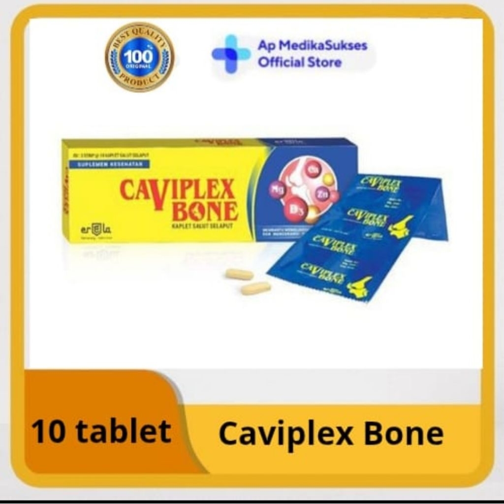 CAVIPLEX BONE (VITAMIN D3 + KALSIUM)