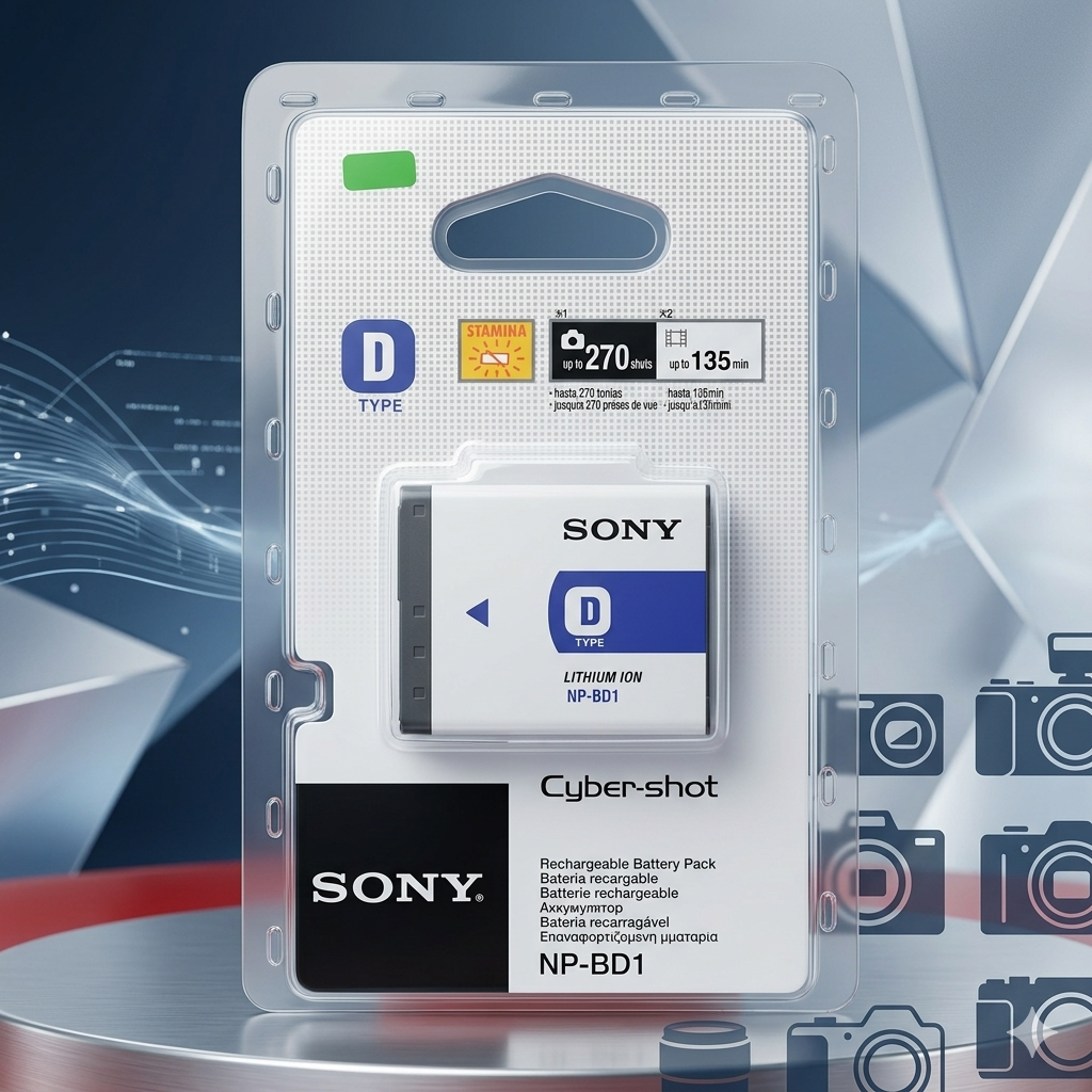 BATERAI SONY NP BD1 FOR KAMERA SONY DSC-T2, DSC-T70, DSC-T75, DSC-T77, DSC-T200, DSC-T300, DSC-T500,