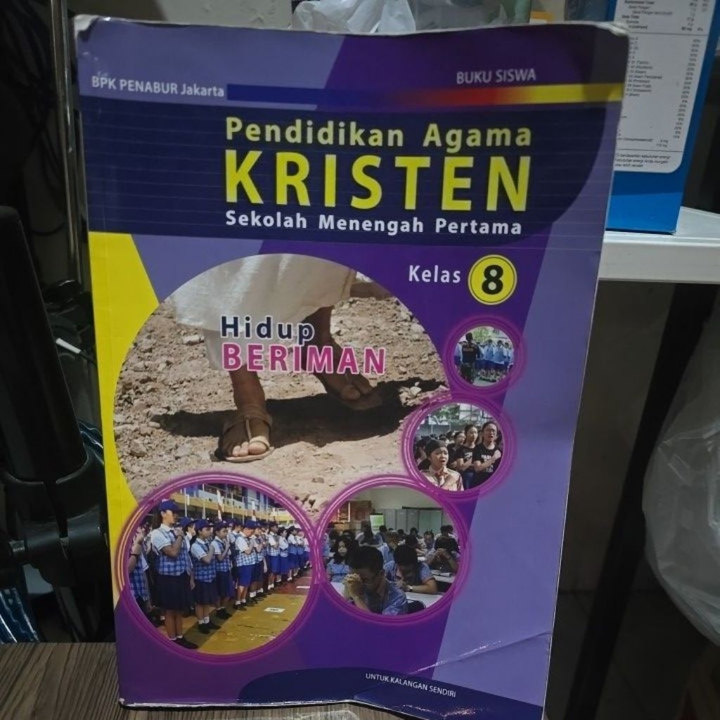 Buku Pendidikan Agama Kristen SMP PENABUR Kelas 8