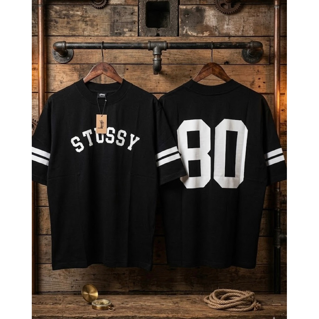 KAOS OVERSIZE STUSSY 80 MIRROR 1:1 ORIGINAL KATUN 20S