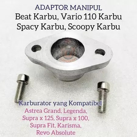 Adaptor Manipol Beat/Vario (Modif Karbu Lain)