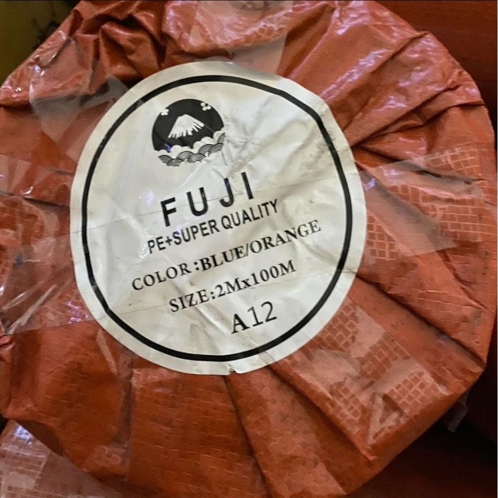 Terpal A12 Fuji PE-Super Quality Per ROLL | Ukuran 2x100