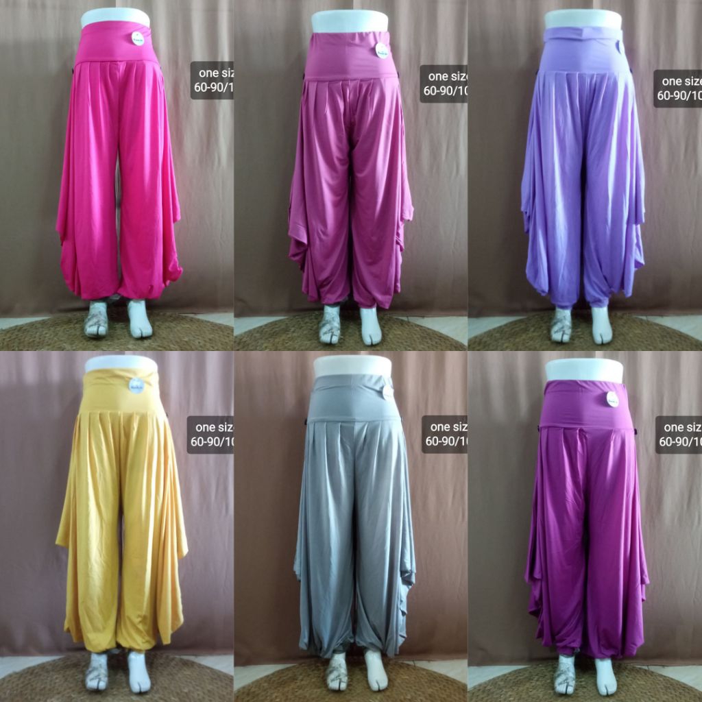 CELANA ALADIN JERSEY // CELANA BAHAN / CELANA WANITA