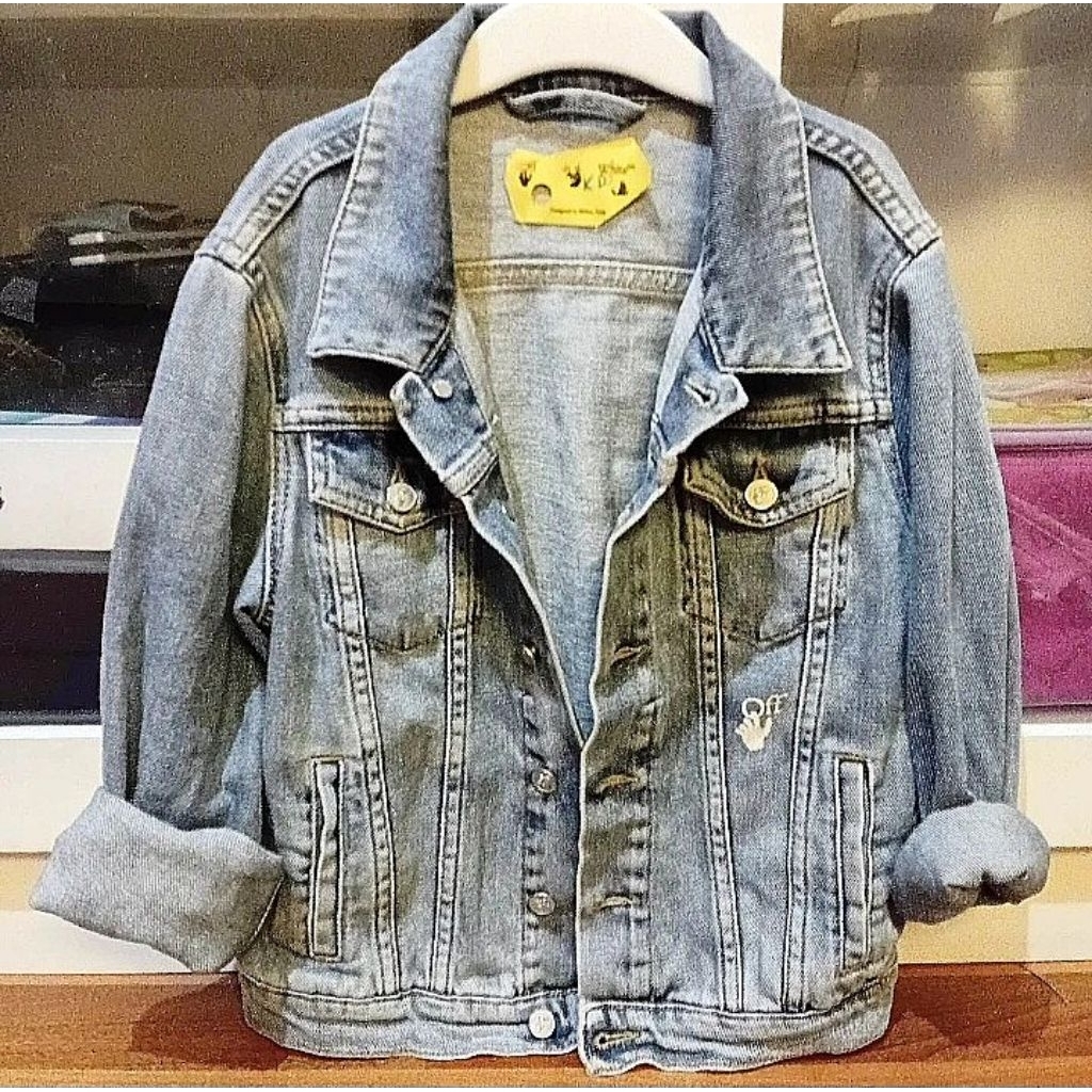 OFF - WHITE KIDS Denim Jacket Kids
