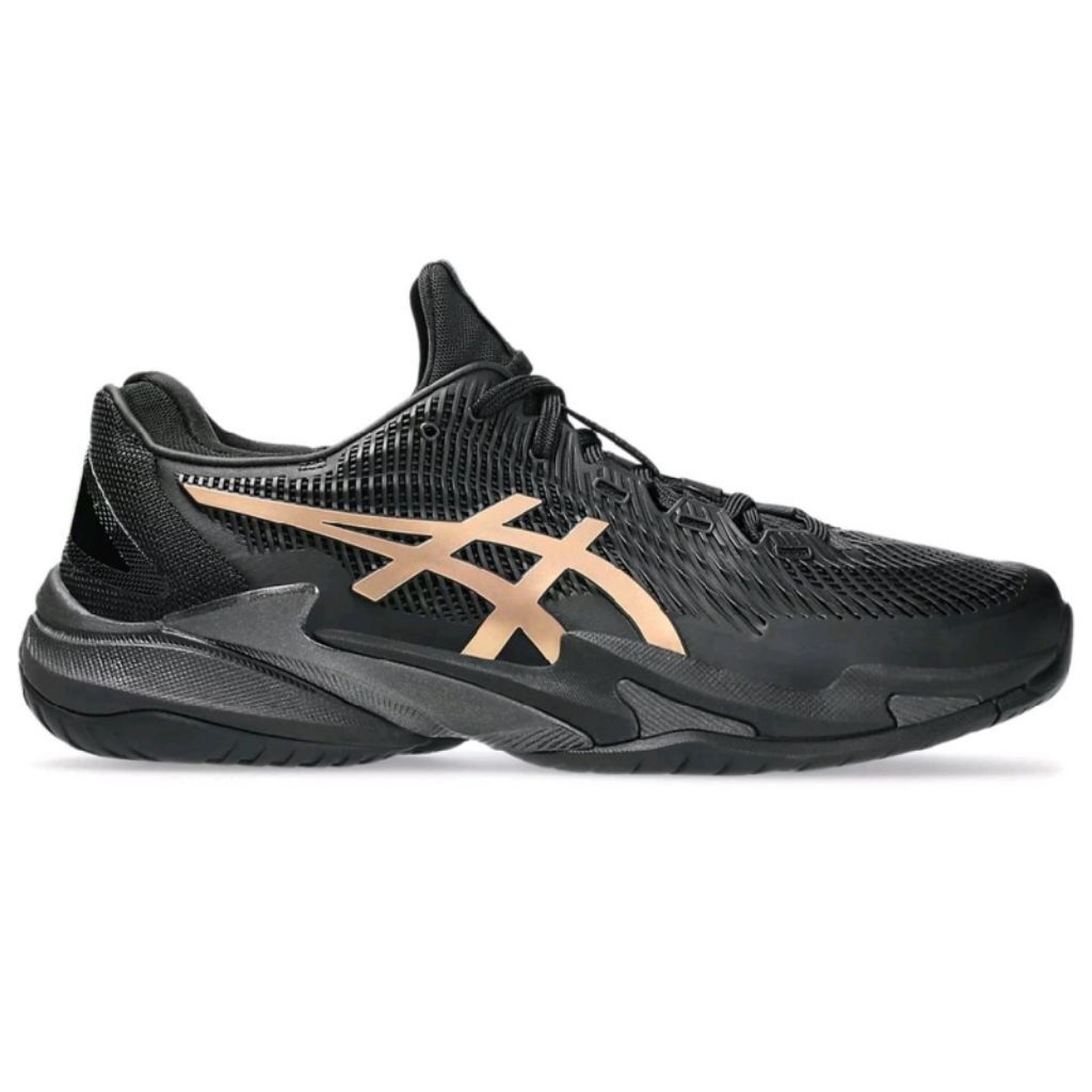 Sepatu Asics Court FF 3 Night Energy Black / Prism Gold | Sepatu Tenis / Padel / Volly Ball / Badmin