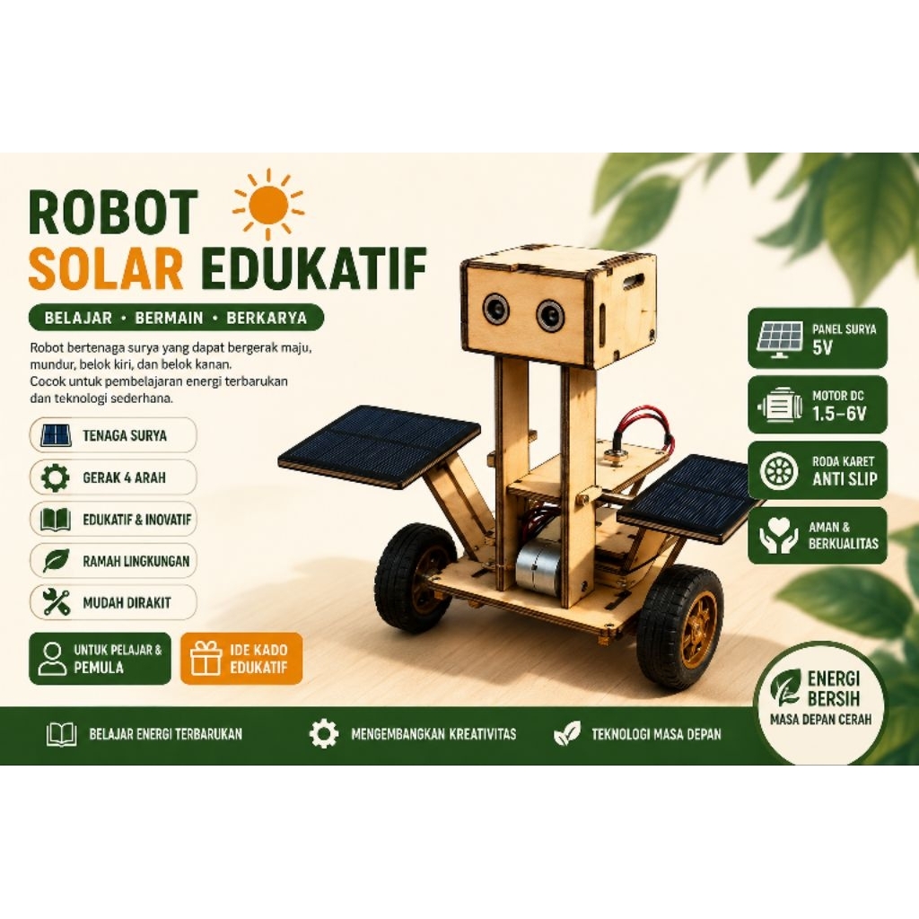 Robot Solar DIY