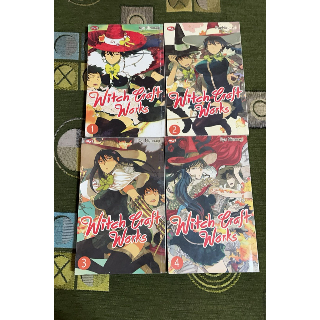 Komik - Ryu Mizunagi - Witch Craft Works Vol. 01-04 (End)