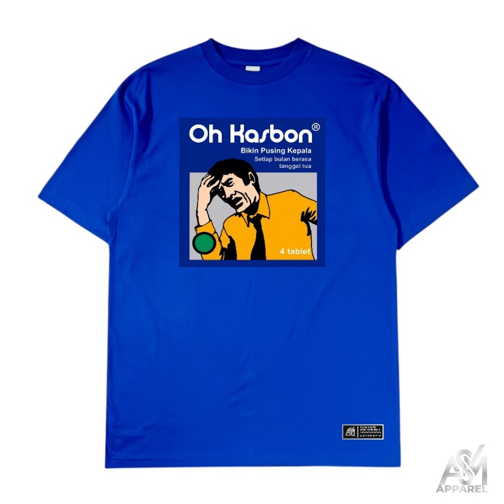 Tshirt Kaos PLESETAN PARODI LUCU OSKADON - OH KASBON