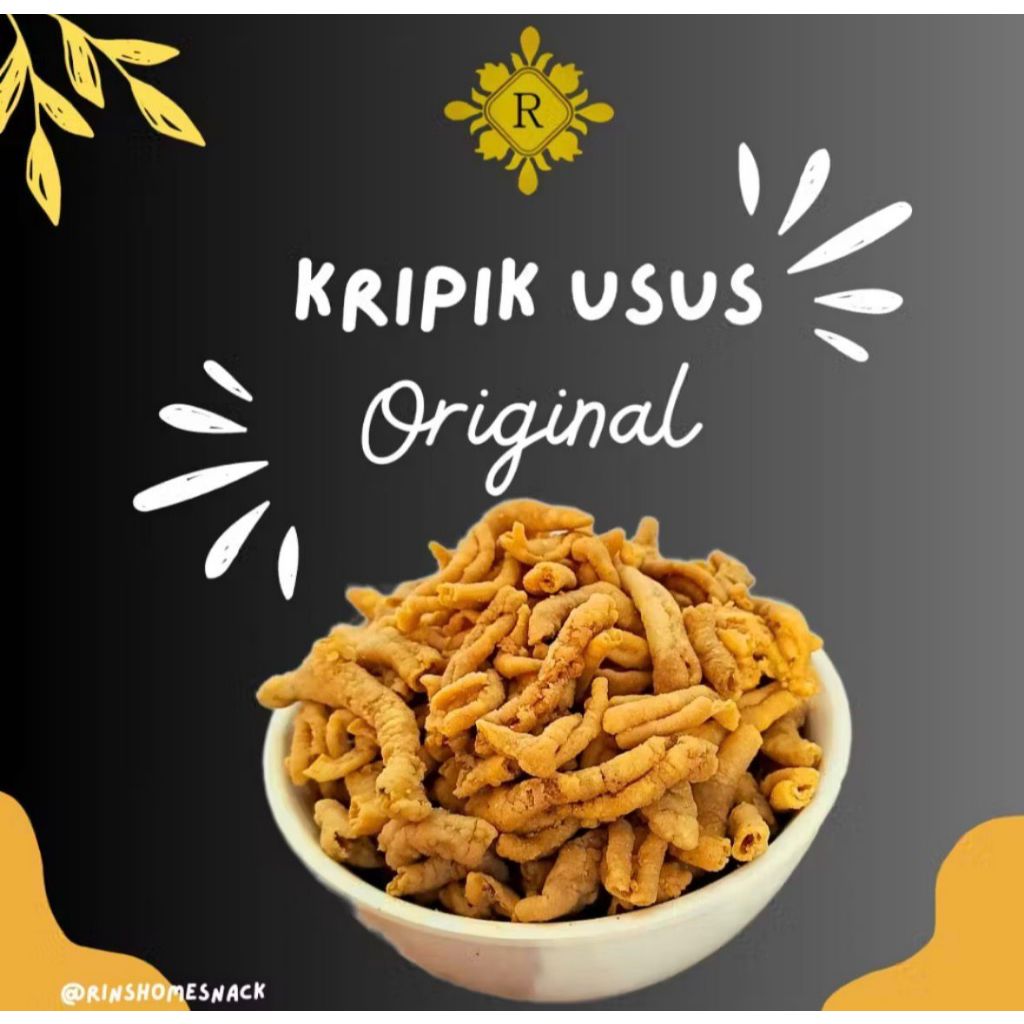 KERIPIK USUS AYAM KRISPY KEMASAN 2KG