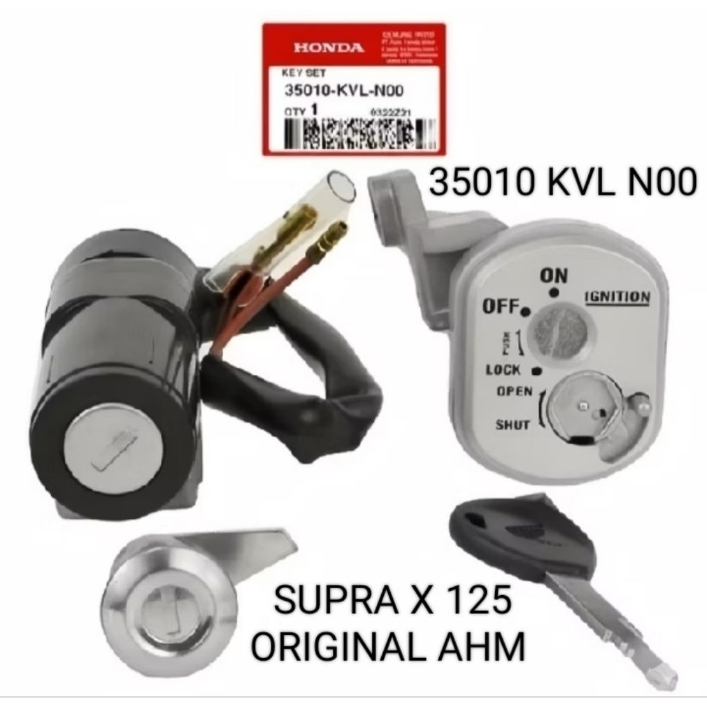 KUNCI KONTAK SUPRA X 125 KARISMA ORIGINAL 35010 KVL N00