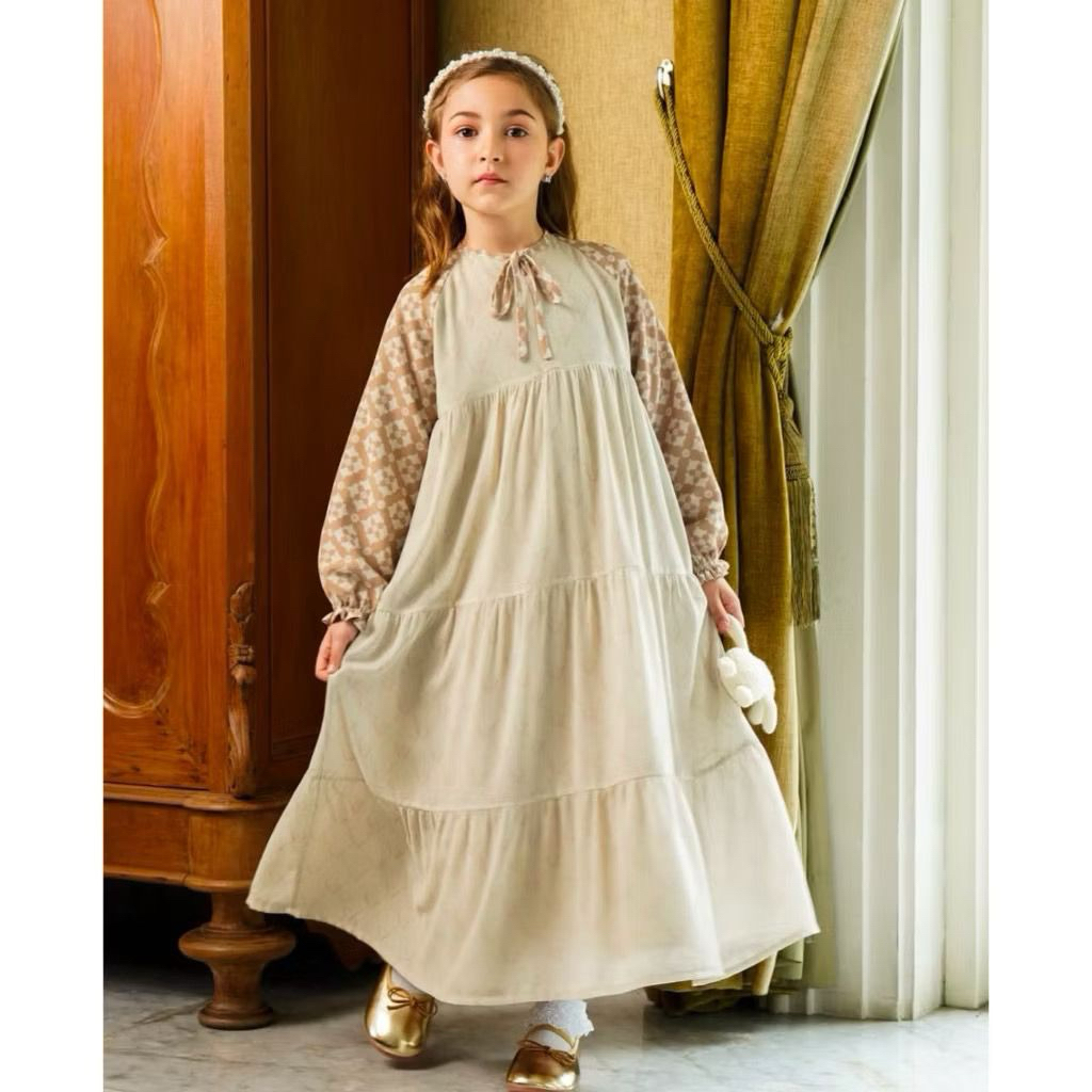 monogram dress kids VZ