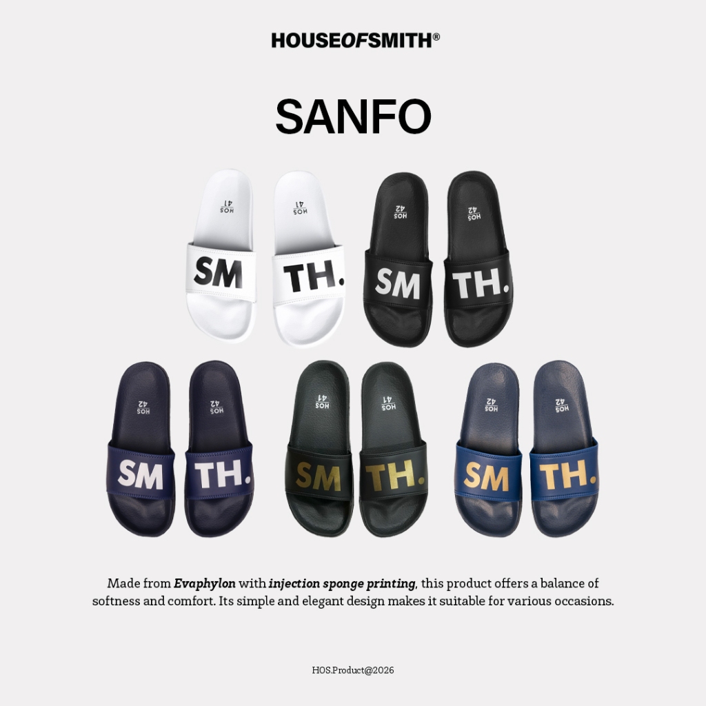 House of Smith Sendal Slide Pria - Sanfo