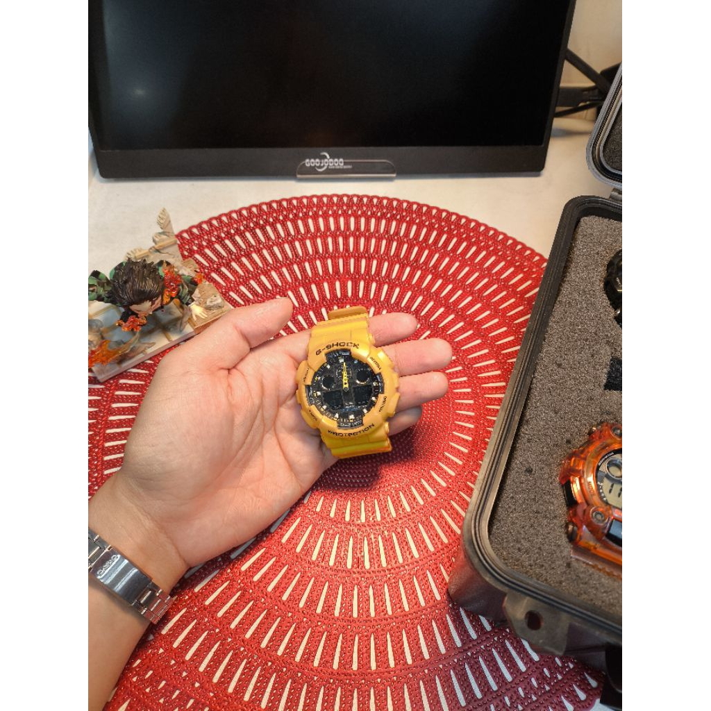 G-Shock (Yellow) GA 100A Bumblebee