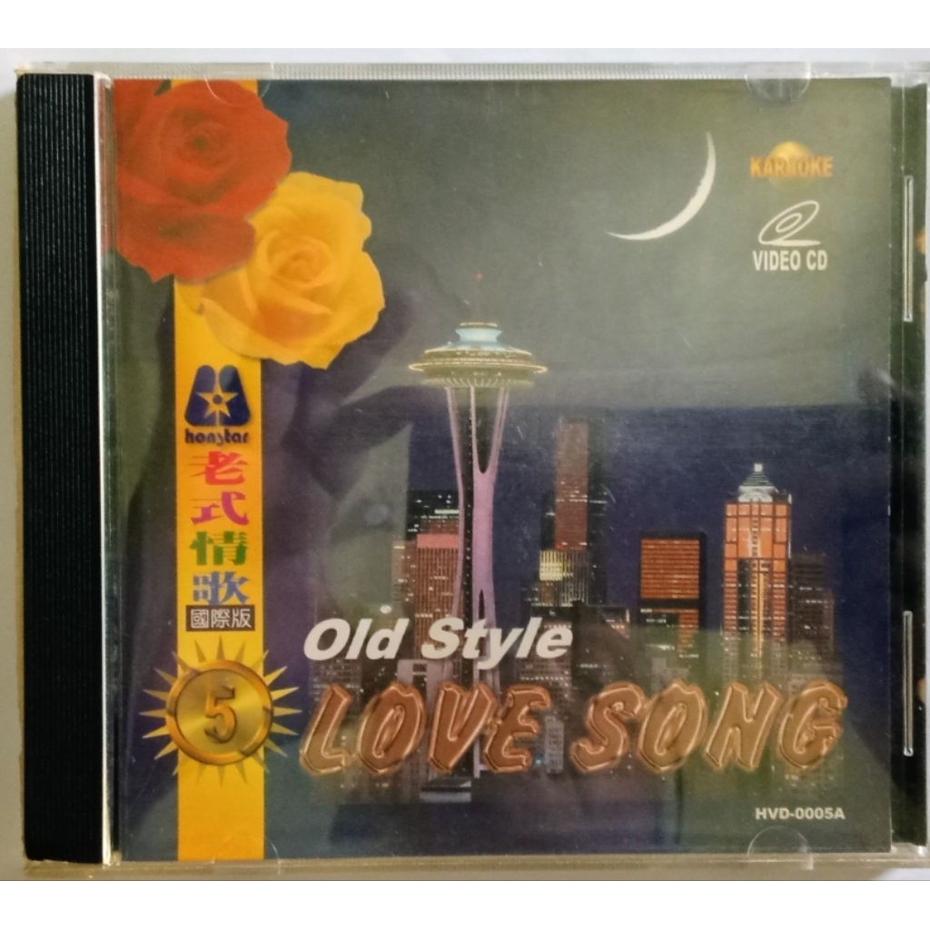 VCD Karaoke Old Style Love Song Ori Taiwan.