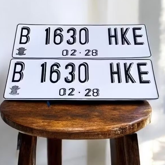 PLAT MOBIL TEBAL SCOTLITE VARIASI