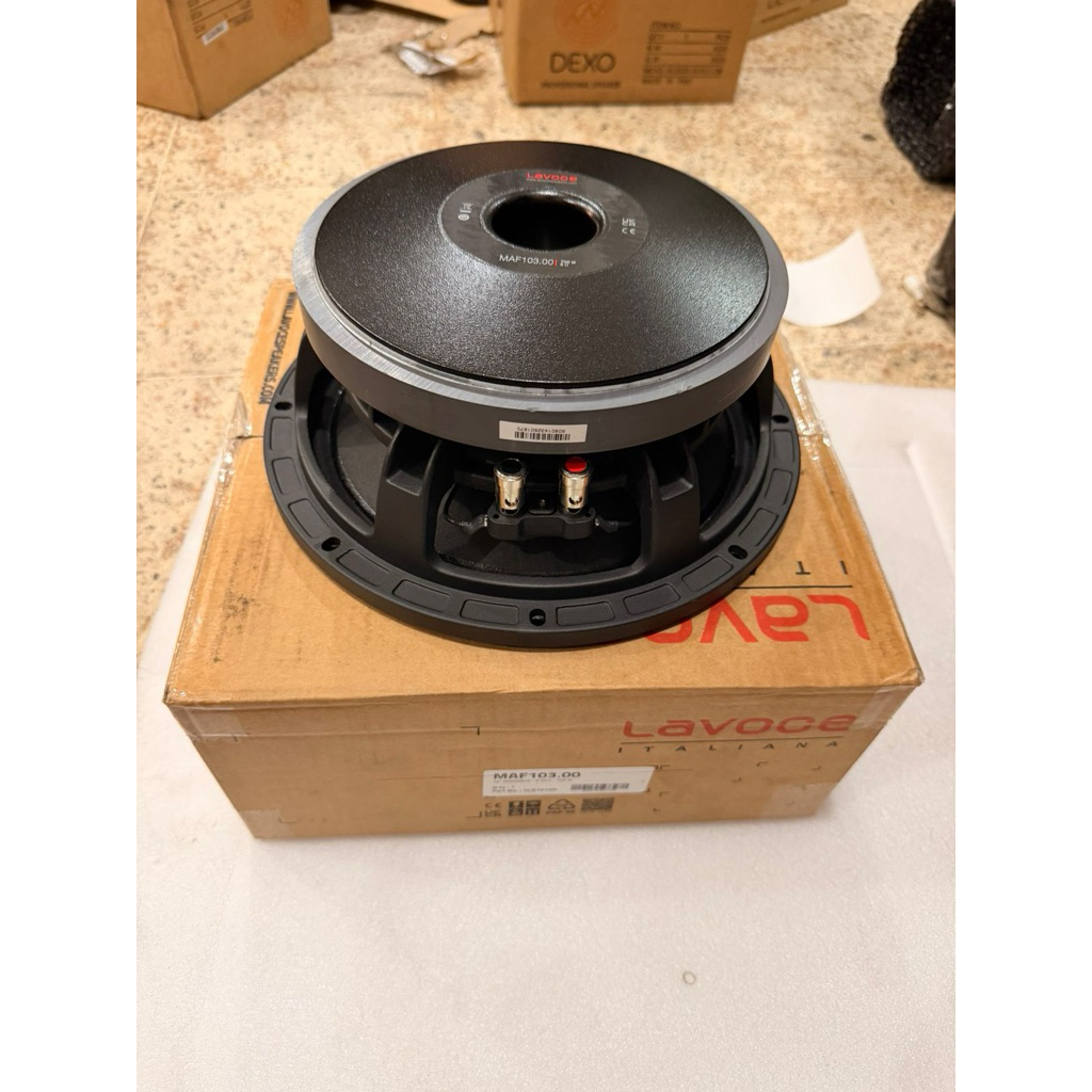 Speaker Komponen Lavoce MAF 103.00 Original / Speaker Component Lavoce MAF103.00 - 10 inch