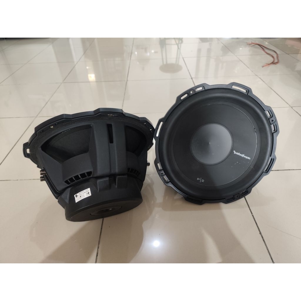 Rockford Fosgate P2D4-12 Sub Subwoofer Pasif Mobil, Ori Rockford Fosgate, Ex Garansi Resmi Indonesia