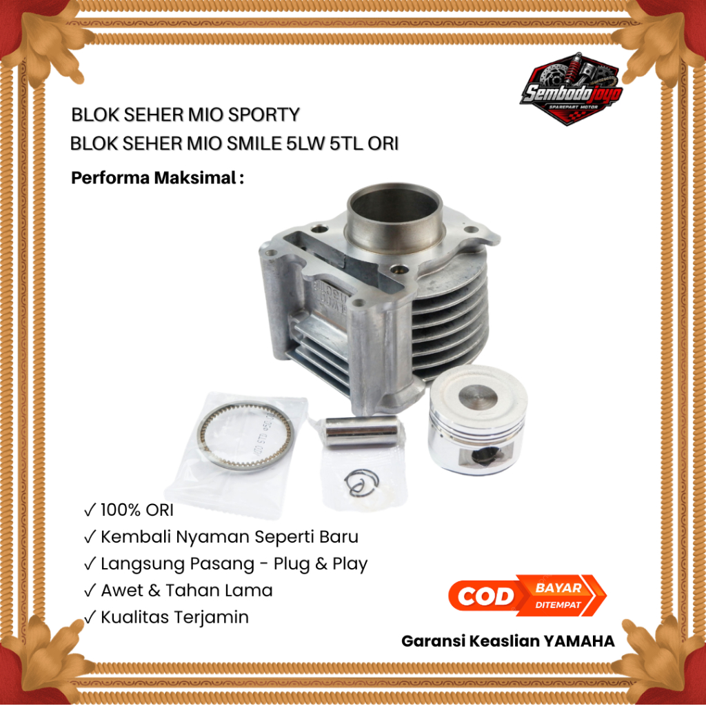 blok seher mio sporty - blok seher mio smile 5LW 5TL ori sembodojoyo