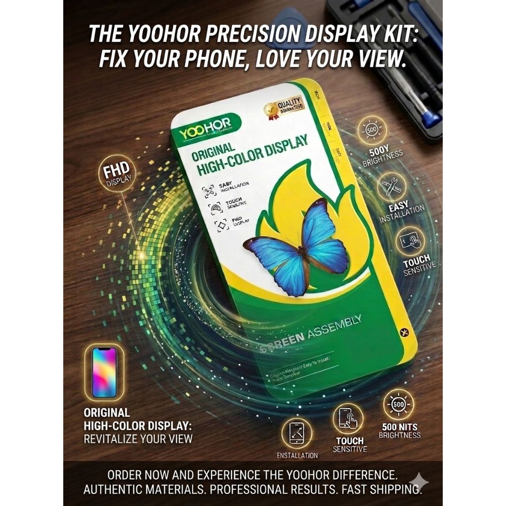 LCD YOOHOR Realme 5/5s/5i/6i/c3
