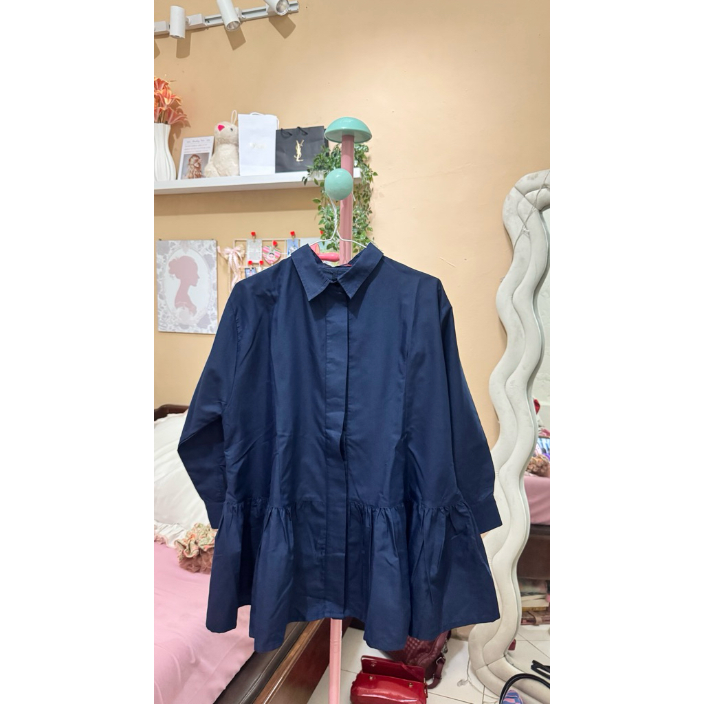 PRELOVED KEMEJA RUFFLE