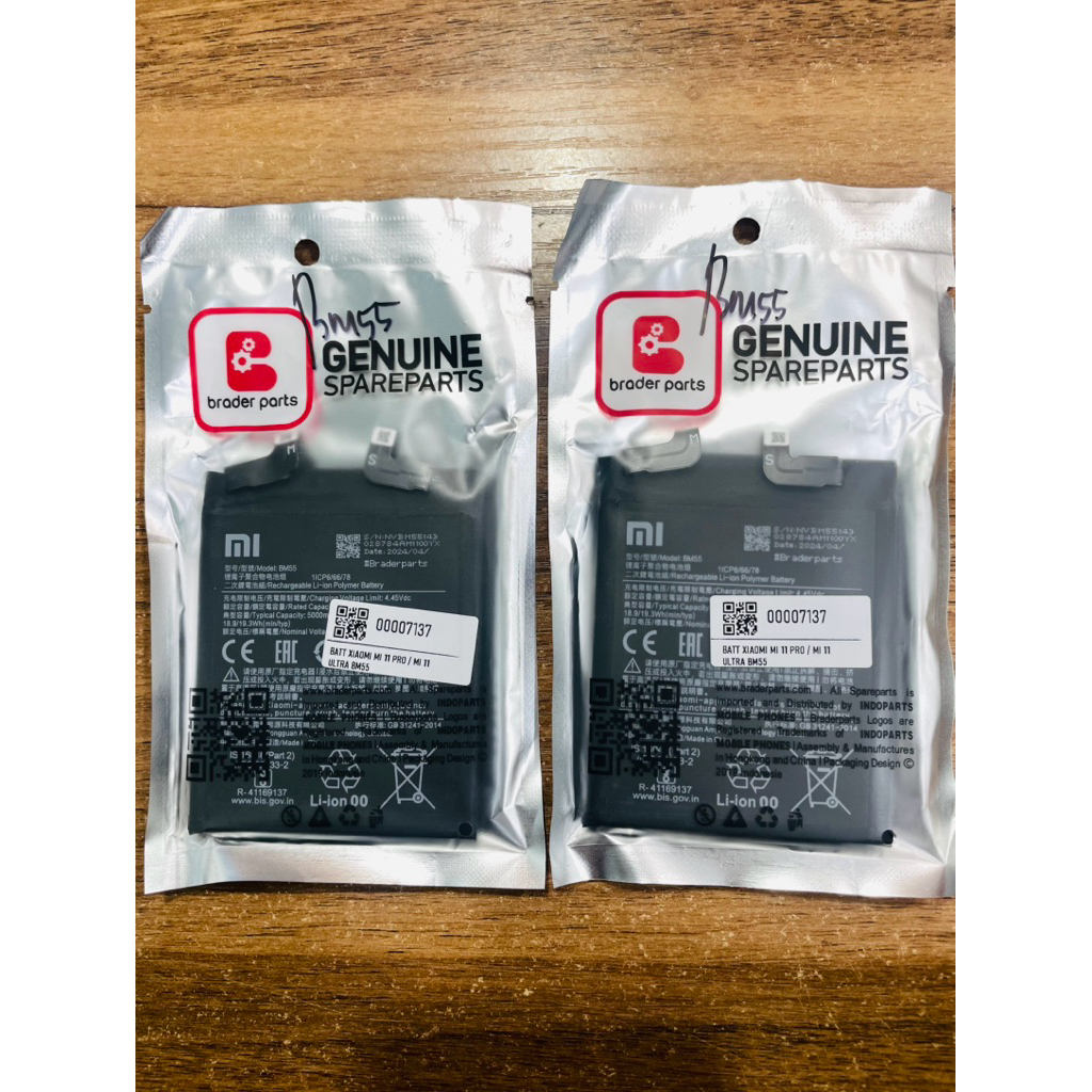 BATTERY MI 11 PRO/MI 11 ULTRA/BM55 ORI BRADER PARTS