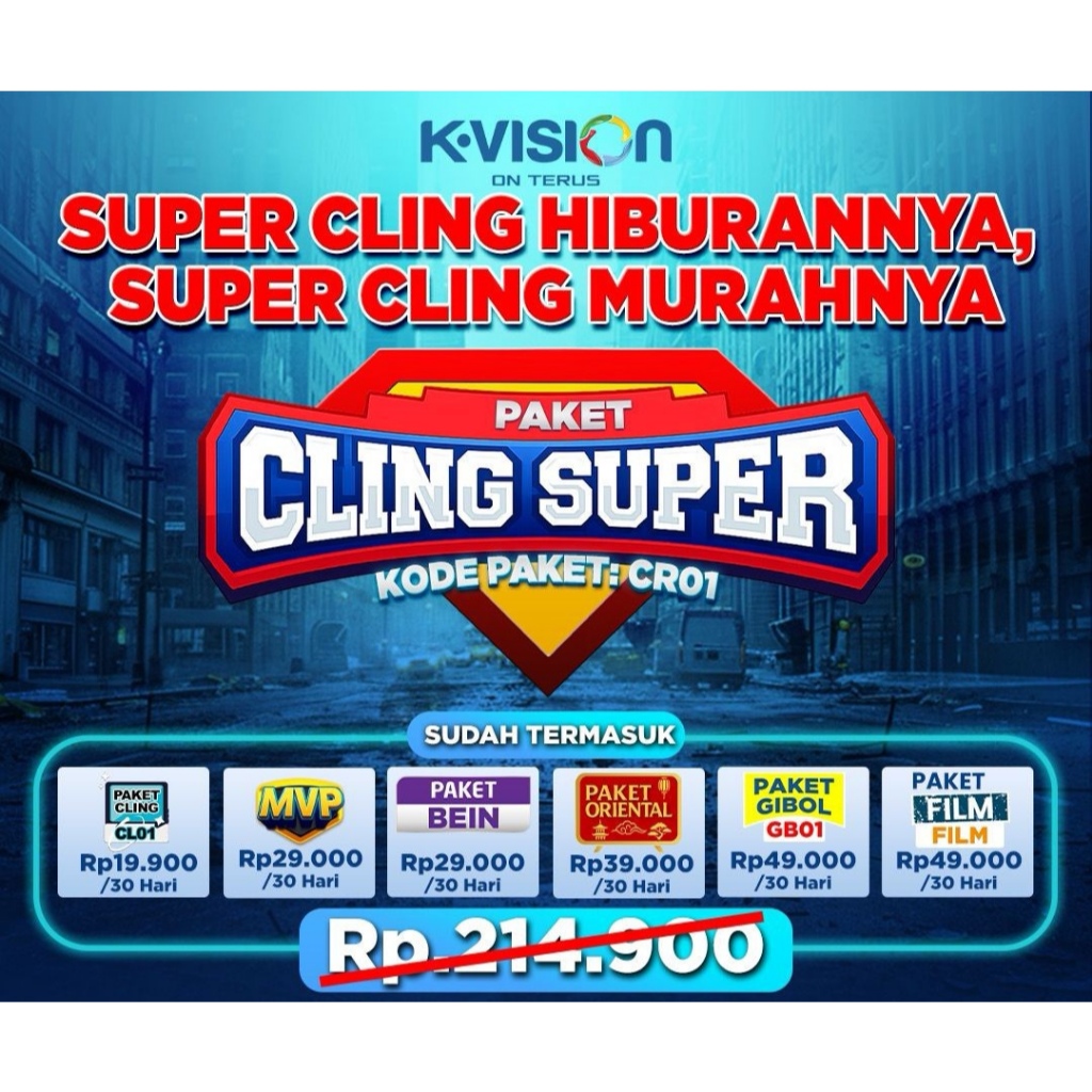 Paket Cling Super Kvision