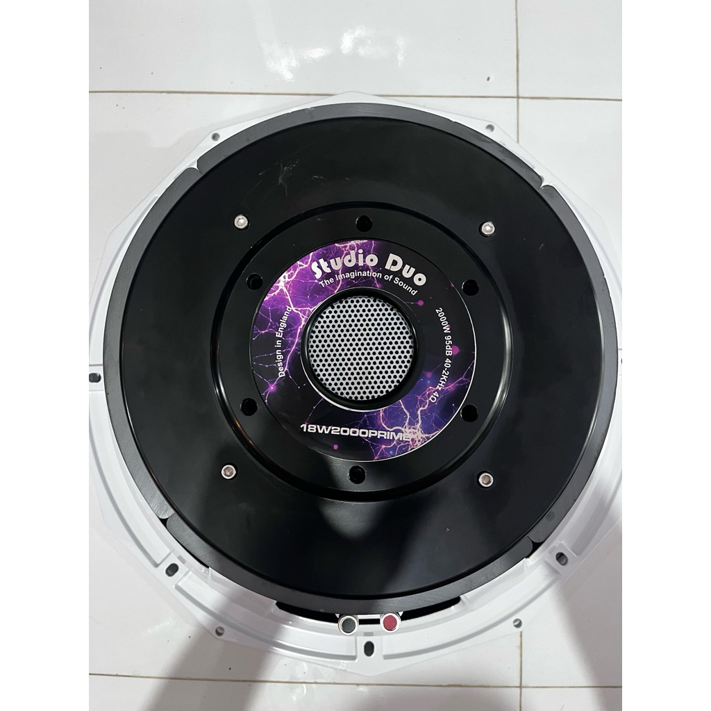 Speaker Subwoofer 18 Inch Studio Duo 18W2000PRIME | Power 2000W