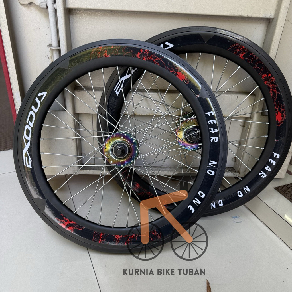 Wheelset Roda BMX 20 OXO FX3900 Hub OXO HB432