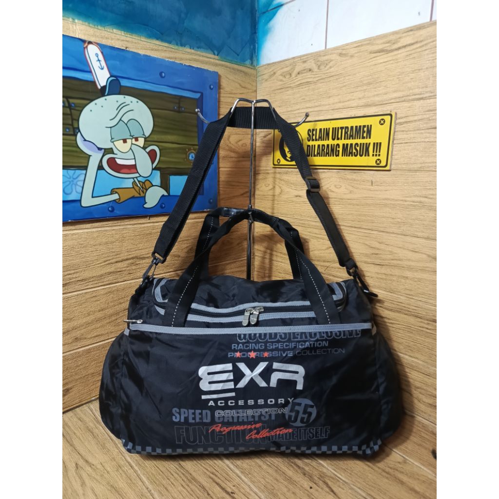 Tas dufflebag travel bag gym olahraga EXR second original