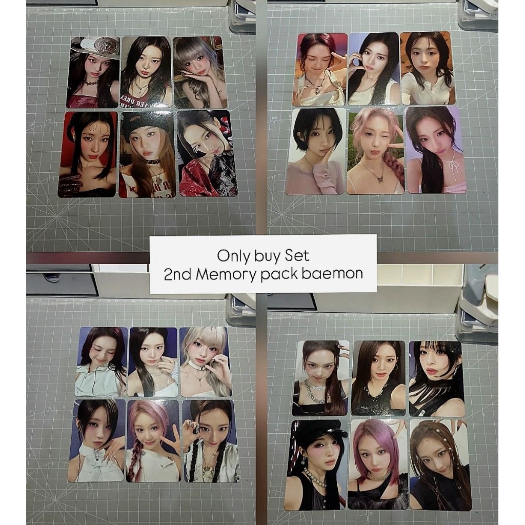 [ READY STOCK ] Photocard/Album anniversary Memory pack BabyMonster, Buy set only