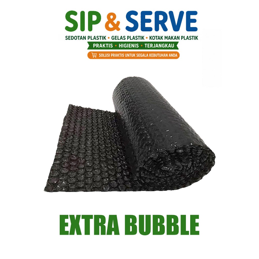 SIP&SERVE (LEBIH AMAN)Extra Bubble Wrap Tebal Dan Estetik