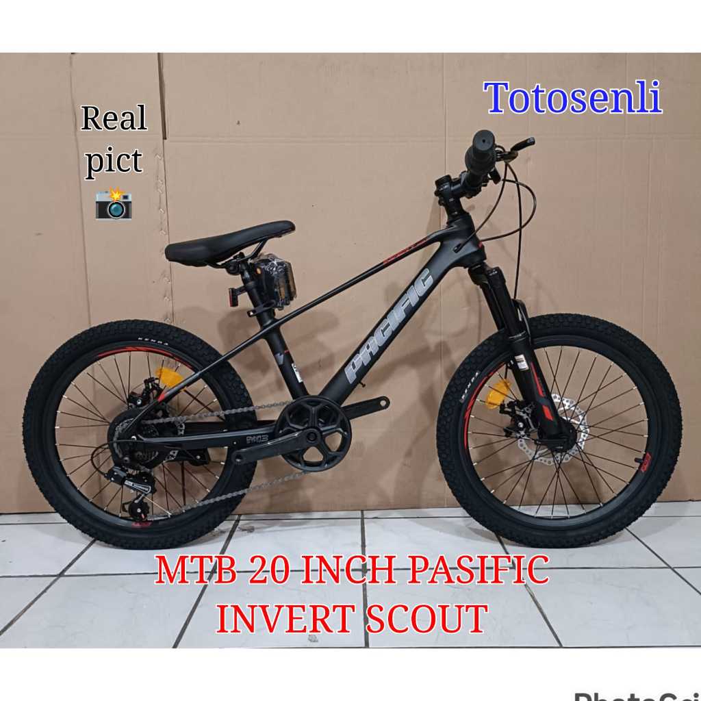sepeda gunung mtb 20 inch pacific invert scout sepeda gunung terbaru