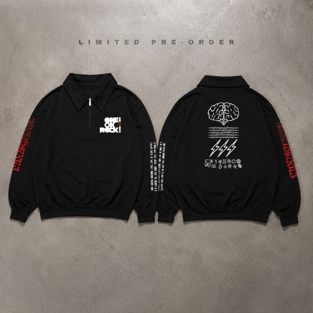 SHORT ZIPPER ONE OK ROCK Luxury Disease Taka Essentials
