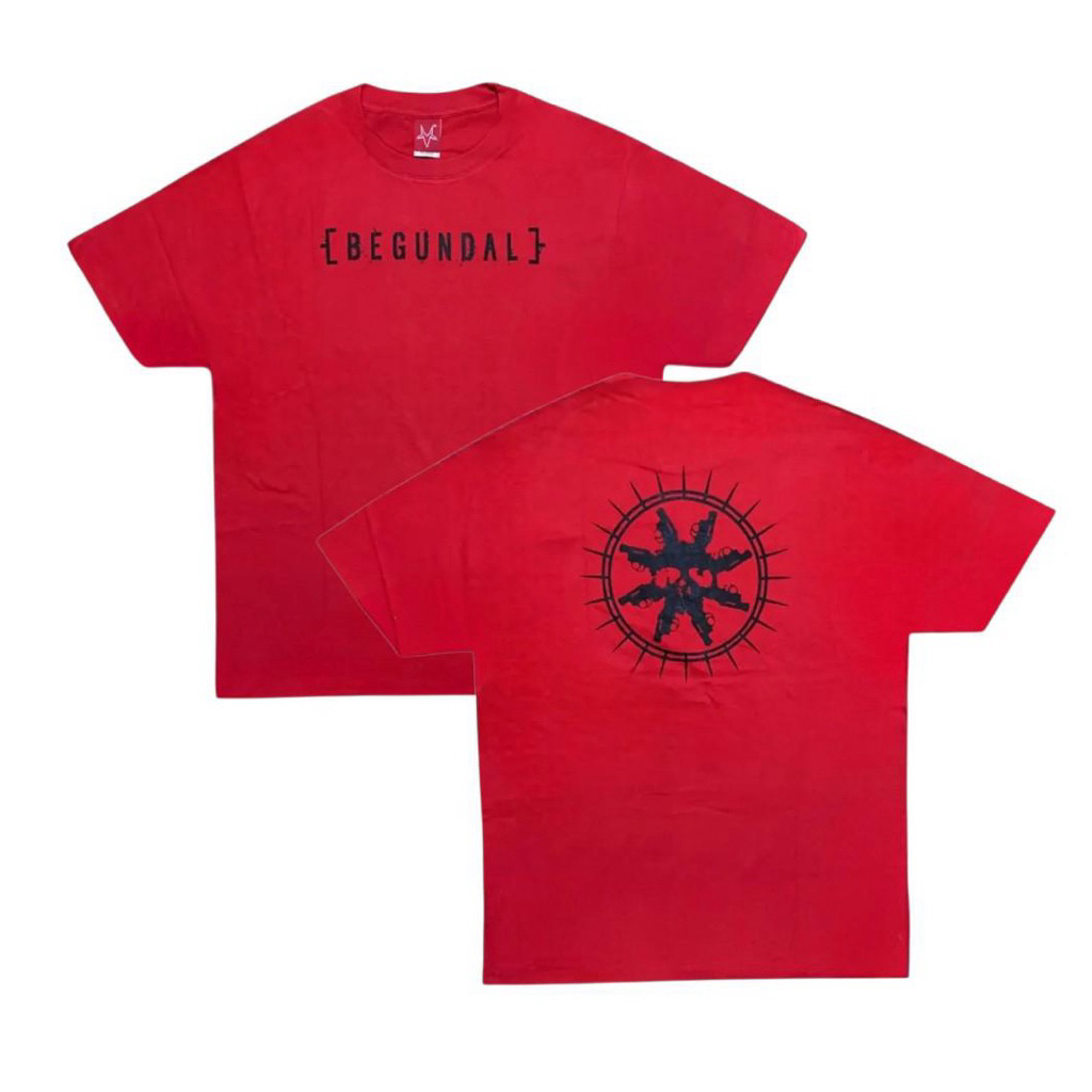 Tshirt Burgerkill Begundal (Red)