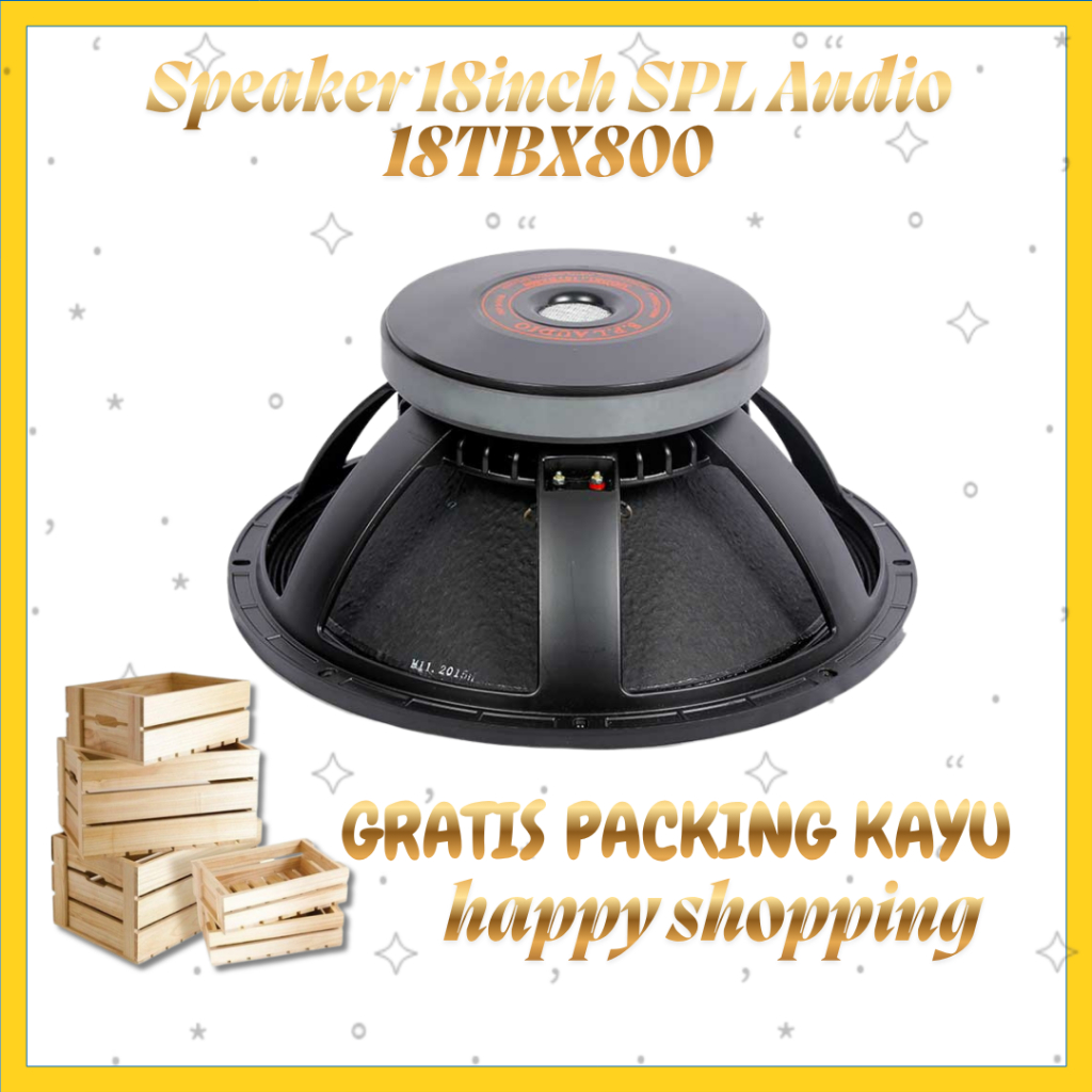 Speaker 18inch SPL Audio  18TBX800